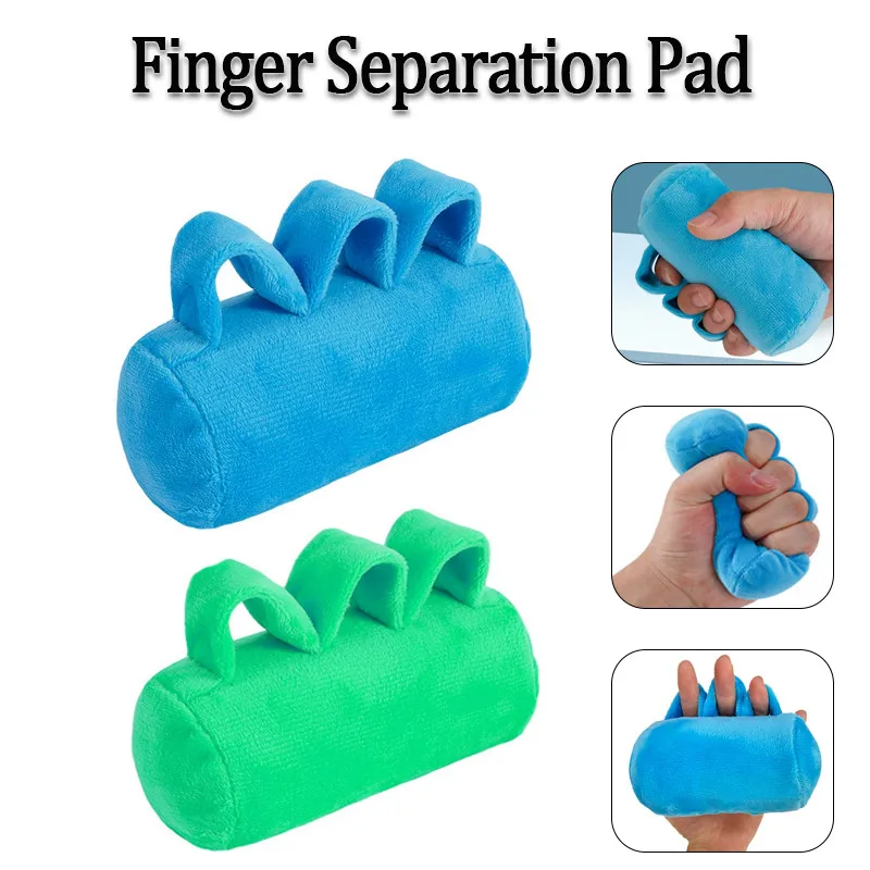 Portable Fingers Separation Pad Hand Grip Ball Rehabilitation Training Device Prevent Joint Deformation