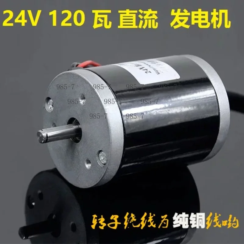 12V24V Volt 100W180W300W Permanent Magnet DC Generator Hand Crank Wind Pedal Hydraulic Battery Charging