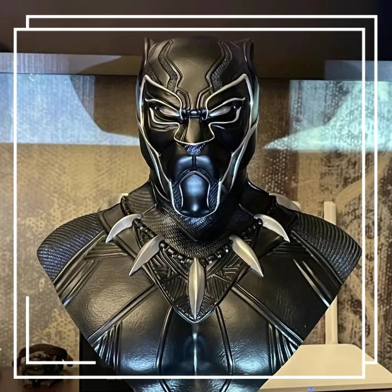 

32 см Marvel Comics Мстители Пантера 1/2 бюст GK статуя из смолы модель ручной крыльцо настольные декоративные украшения