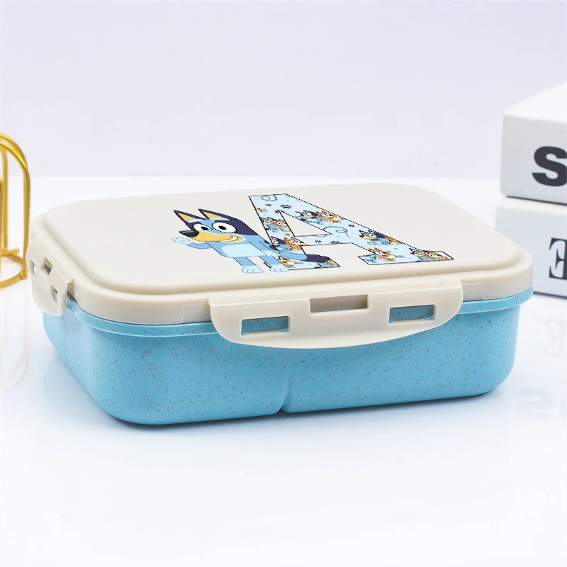 

Blueys Lunch Box Cute Cartoon Letters A-Z Pattern Large Capacity Portable Sturdy Durable Insulation Box Children's Birthday Gift