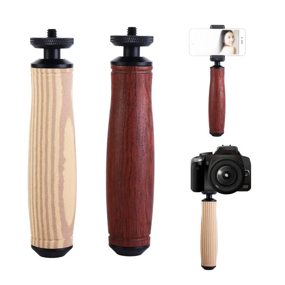 

Phone for Action Camera DSLR Phone Filming Video Mount with 1/4 inch Screw Camera Handle Grip Support Handheld Stabilizer