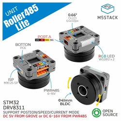 M5Stack Official Roller485 Lite Unit without Slip Ring (STM32)