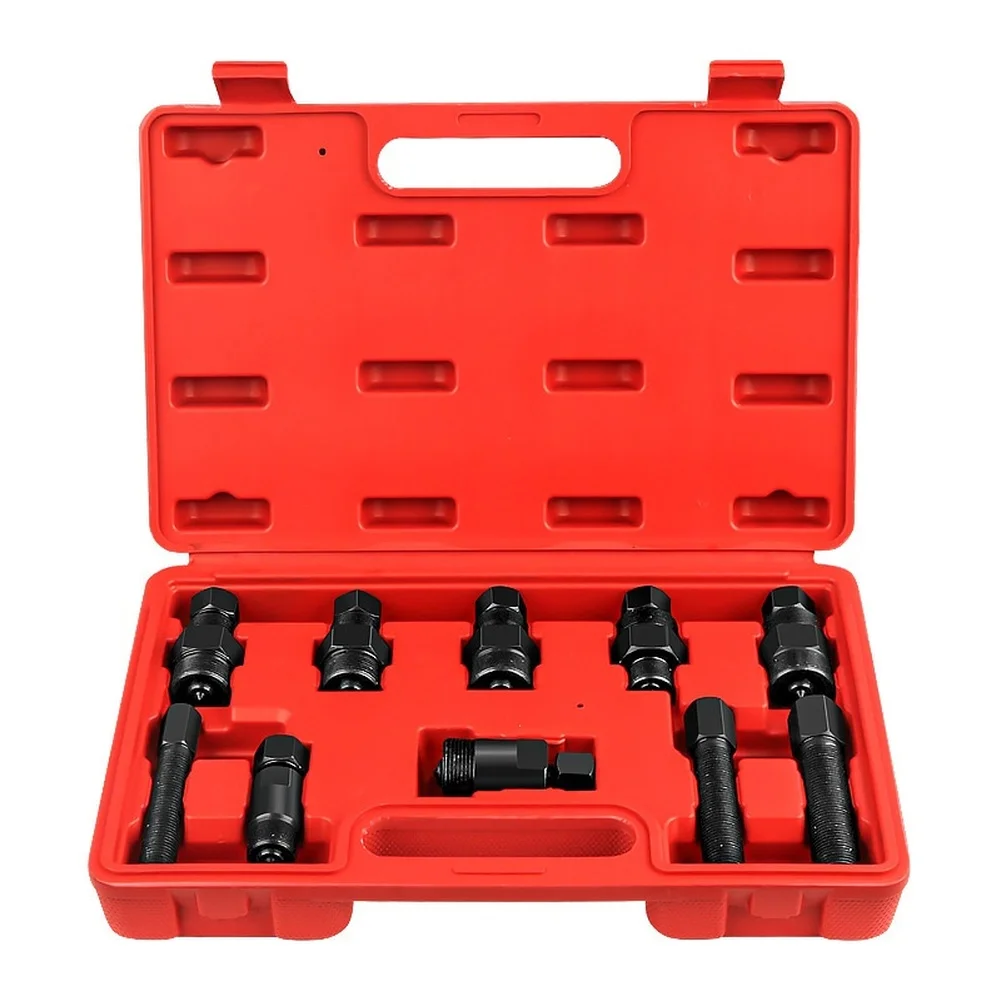 Rotor Removal Tool Flywheel Puller Blackened Heat-treated Magnetic Rotor Removal Precision Thread Flywheel Puller