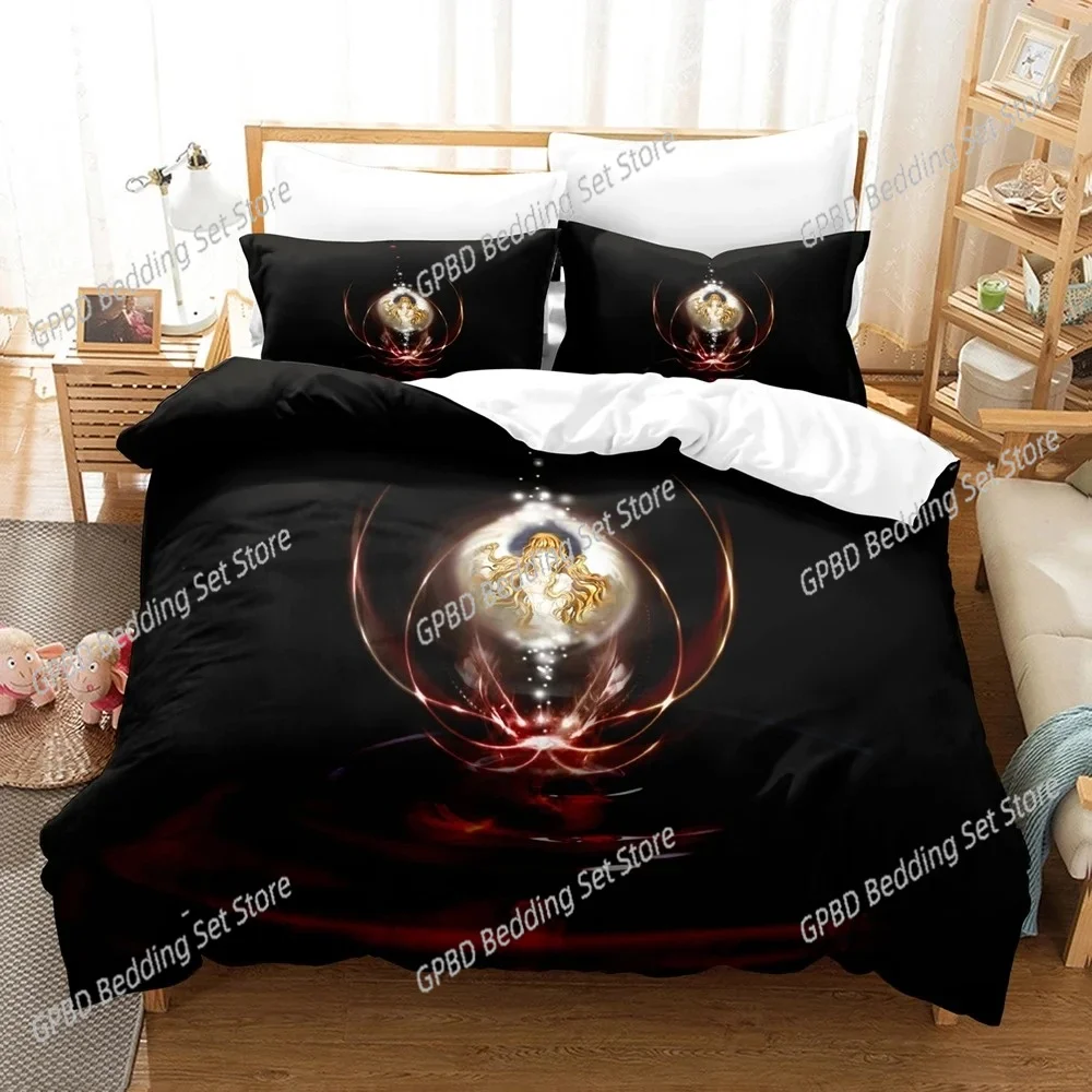 

3D Print X1999 Anime Comfortable Duvet Quilt Cover Pillowcase Bedding Set Children Bedroom Decoration Home Textile