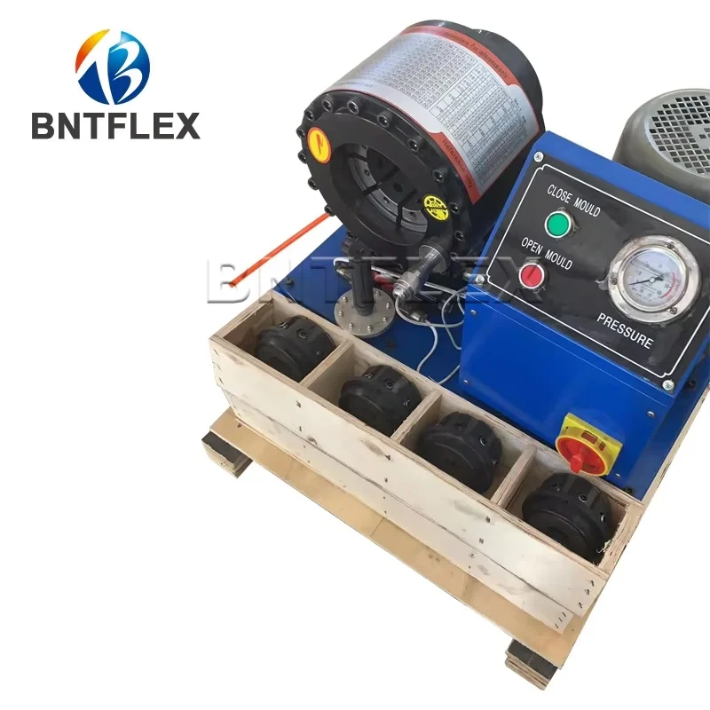 Automatic 1/4 1-1/2 Inch Manual Hydraulic Pipe Hose Crimping Tool Factory Wires Crimper YL 32 4 Wires Rubber Making Machinery