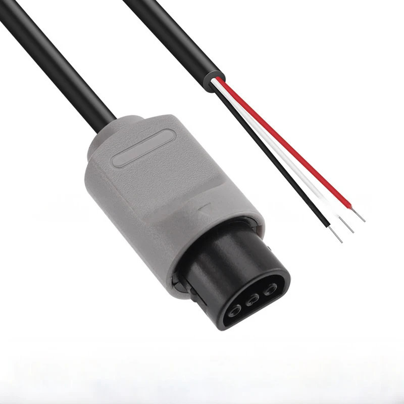 Cabo de 1.8m para console de jogos n64 3p3c, cabo de extensão para controle de jogo nintendo n64, cabo de peças de reposição para reparo