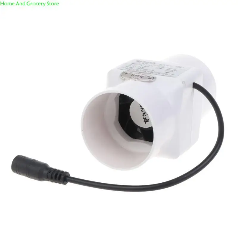 0xxa Universal 12V الكهرباء BBQ مروحة الشواء بداية شواء القابلة للتعديل شواء الطهي منفاخ هواء عادم 50 مم مروحة العادم