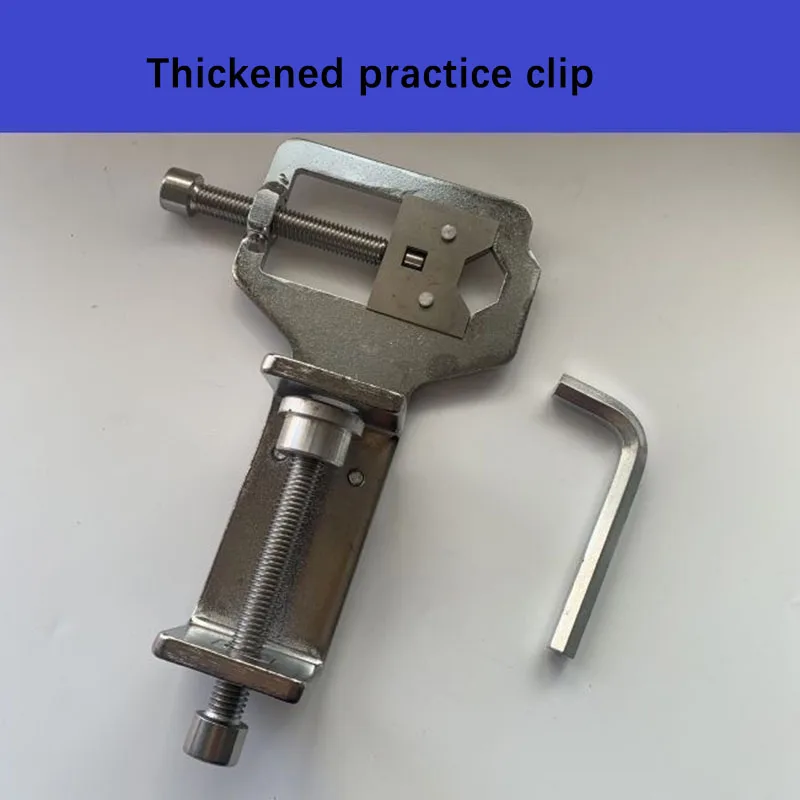Thickened 360 Degree Key Locksmith Repair Fixture Transparent Universal 2 In 1 Lock Repair Tool Kit