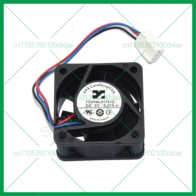 

3 шт. новый для ARX FD0540-A1151D DC 5 В 0,27 А 40x40x20 мм 3-линейный серверный квадратный вентилятор