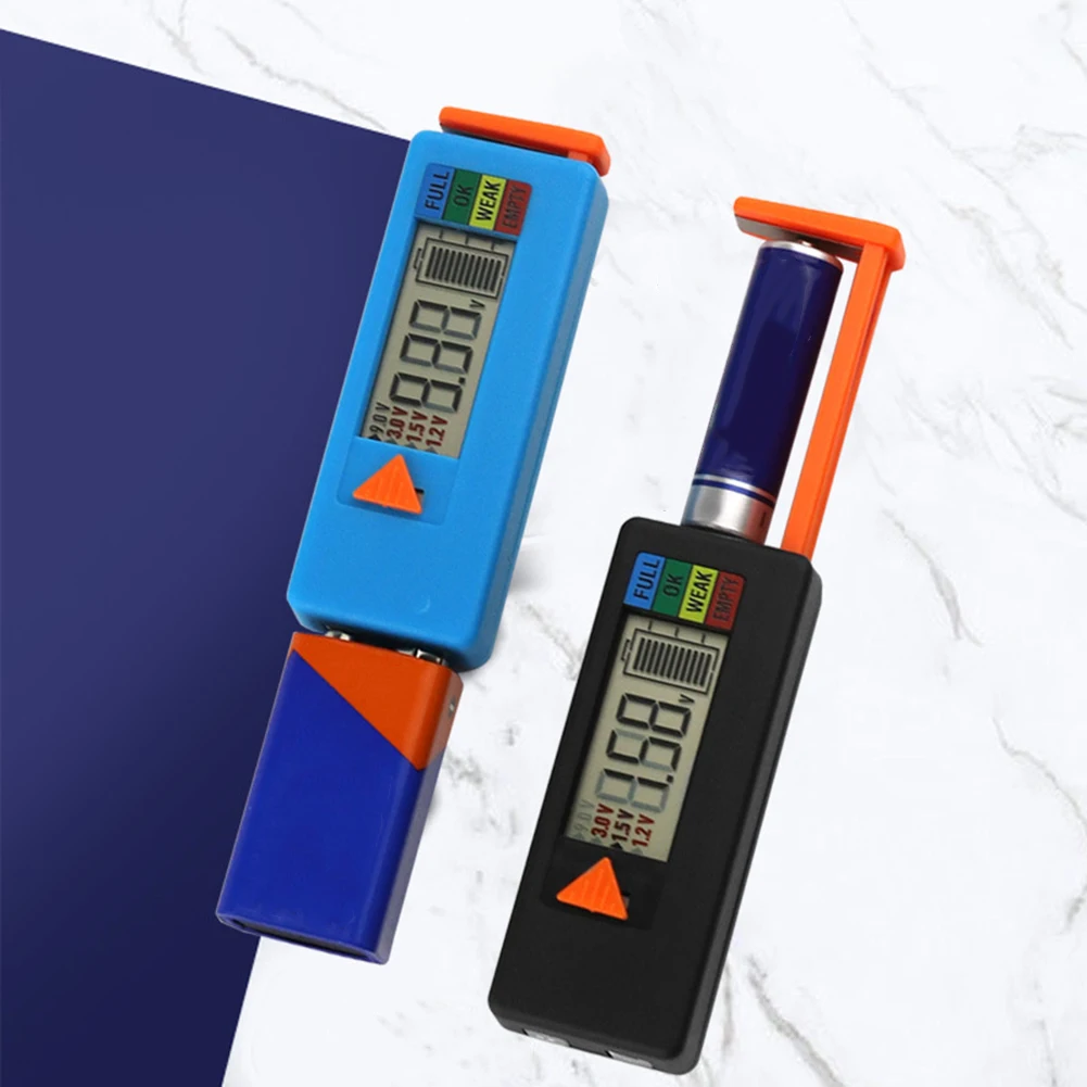 1pc Digital Display Battery Tester BT-188A Battery Power Detector Portable For 1.5-9V Battery Accessories