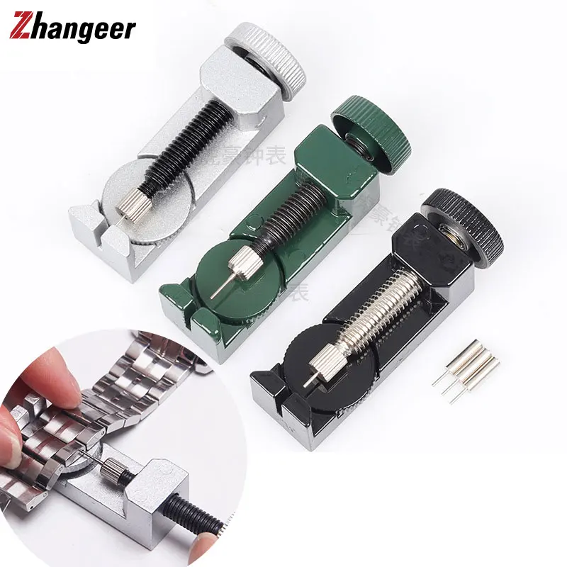 

Watch Band Strap Link Pin Remover Repair Sizing 2068 kit Tool with Pack of 3 Extra Punch Pins Replacement Remover Spring Bar Set