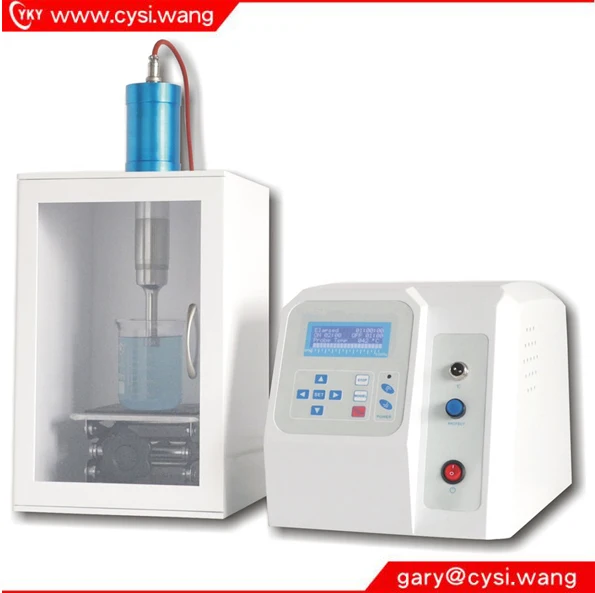 Extractor ultrasónico de 200W 500ul-500ml para extracción de proteínas en moléculas celulares y extracción de hierbas chinas
