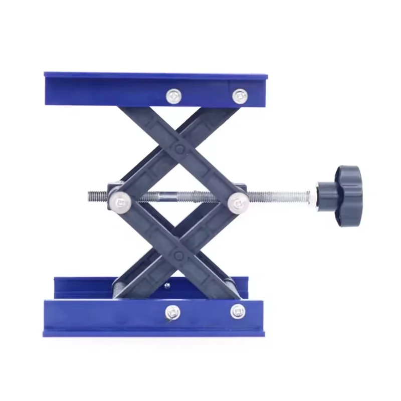 ABUG-100X100mm Stainless Steel Router Table Woodworking Engraving Lab Lifting Stand Rack Platform Woodworking Platform