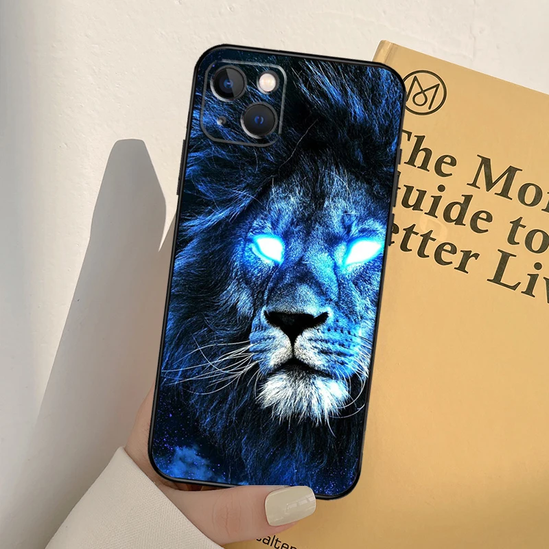 حافظة لهاتف آيفون 16 15 14 13 11 12 Pro Max 13 12 mini XR 16e 15 16 Plus غطاء كامل #3