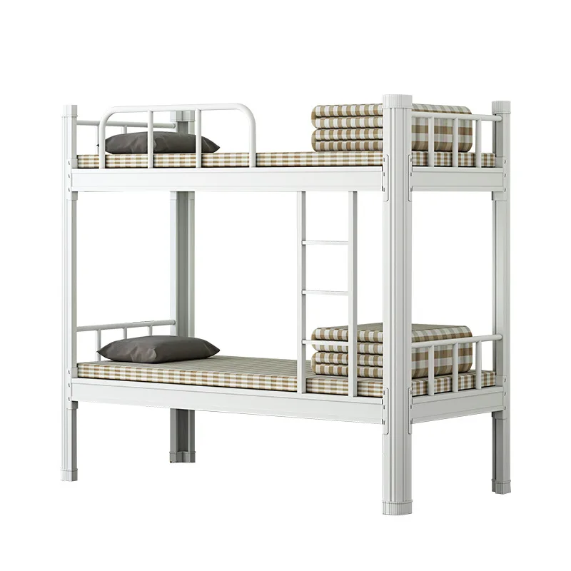 

Thickened single bunk bed single bed iron upper and lower bunk iron frame staff dormitory student apartment high