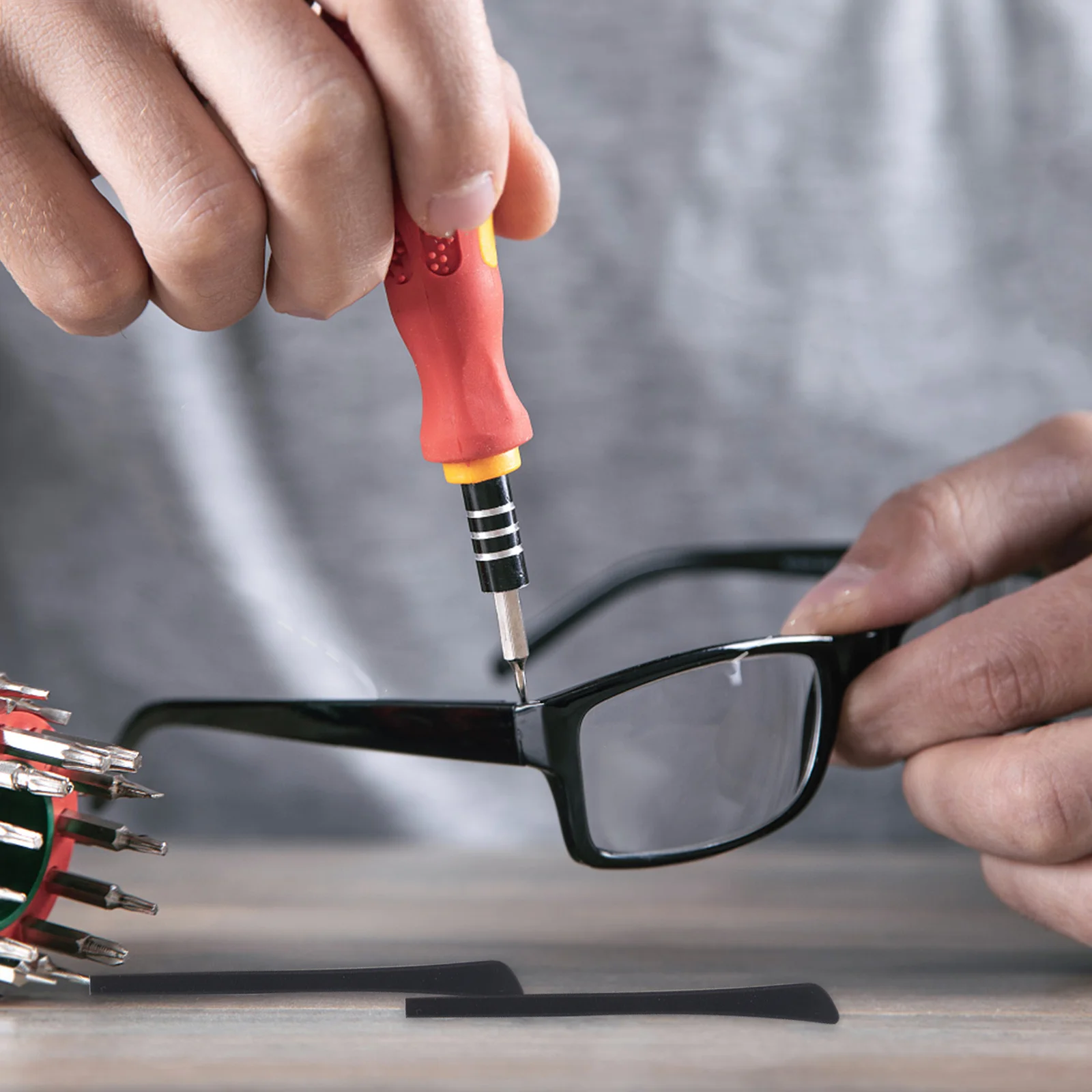 

12Pairs Soft Silicone Glasses Temple Sleeves Anti Slip Comfortable Fit Eyeglasses Leg Covers Replacement Ear Grips