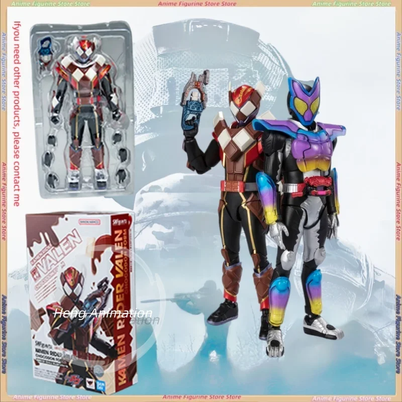 

Оригинальная коллекционная подвижная фигурка Bandai SHF KAMEN RIDER VALEN CHOCODON FORM из аниме, игрушка-модель, украшение, подарок для детей