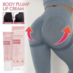 West African Buttocks Enlargement Cream Effective Hip Lift Up Compact Sexy Big Butt Tighten Plump Sexy Peach Buttock Care 80g