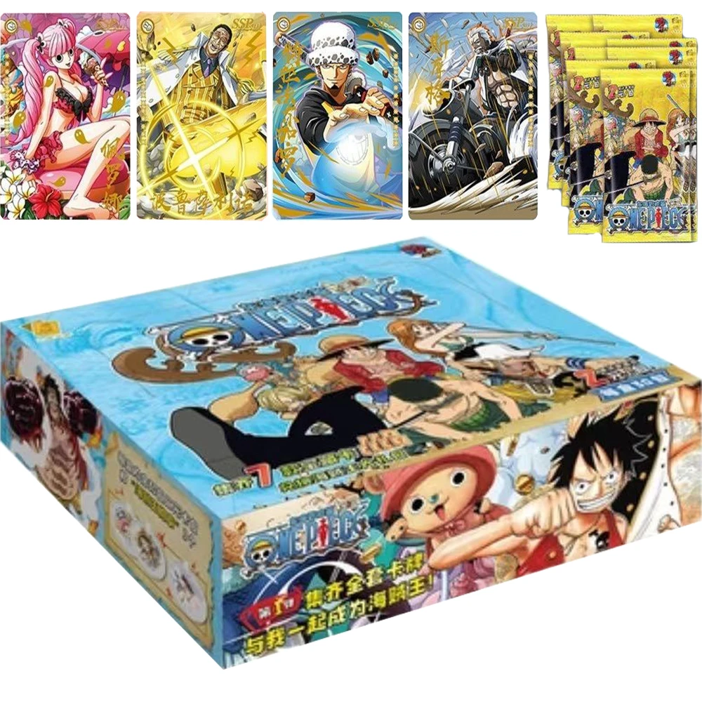 

ONE PIECE Collection Card For Children Jewelry Bonney Silvers Rayleigh Youth Passionate Anime Rare Limited Game Card Kids Gifts