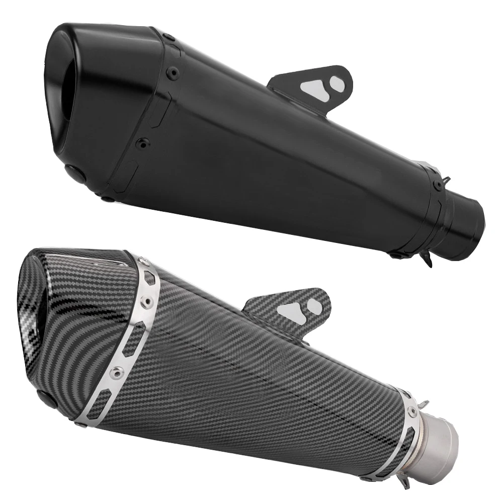 

Universal 36-51mm motorcycle exhaust with Db killer stickers muffler for Z900 GSXR1000 SV650 R6 R3 ZX6R ZX10 K7 MT07 B10