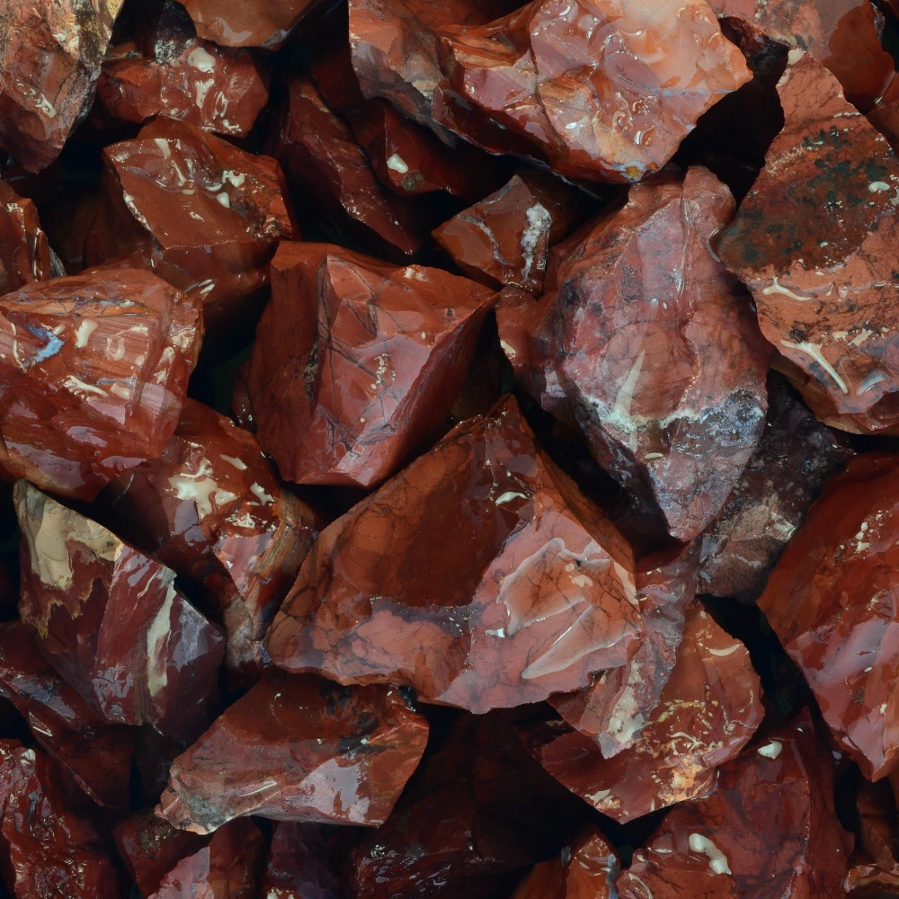 1pc/100g Raw Brecciated Jasper Stone Mineral Collection Unique Layered Sedimentary Rock Ideal for Home Decor