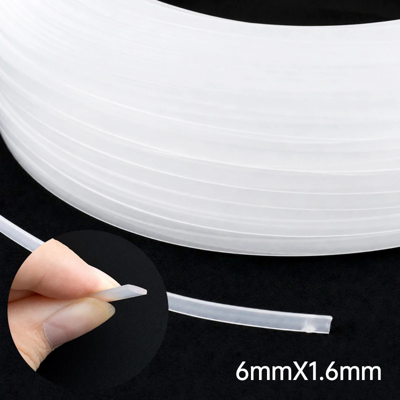 Clear PP Corset Boning Webbing 10mm