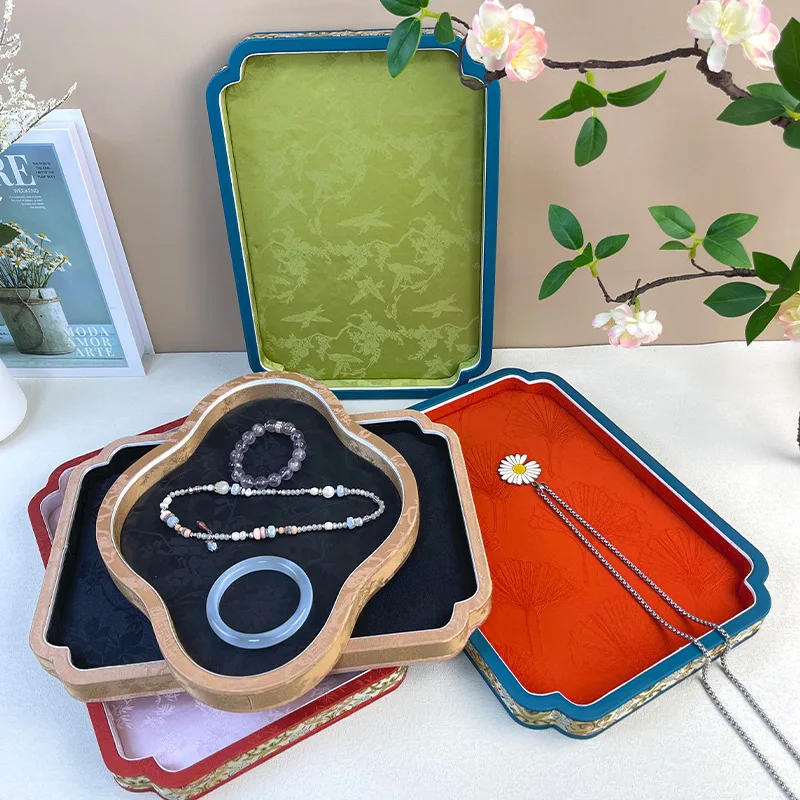 

Лоток для клетки ювелирных изделий, роскошные лотки для хранения браслетов, лоток для демонстрации ювелирных изделий для стрельбы, женский модный органайзер для ожерелья, лотки