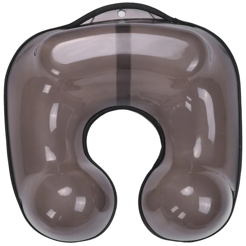

3X Salon Hairdressing Neck Tray Perm Container Neck Shaped Shoulder Hair Tray Clothing Protector