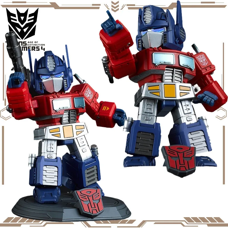 

In Stock Original Transformers Anime Figure G1 Optimus Prime Action Figure Toys for Boys Girls Gift Collectible Model Ornaments