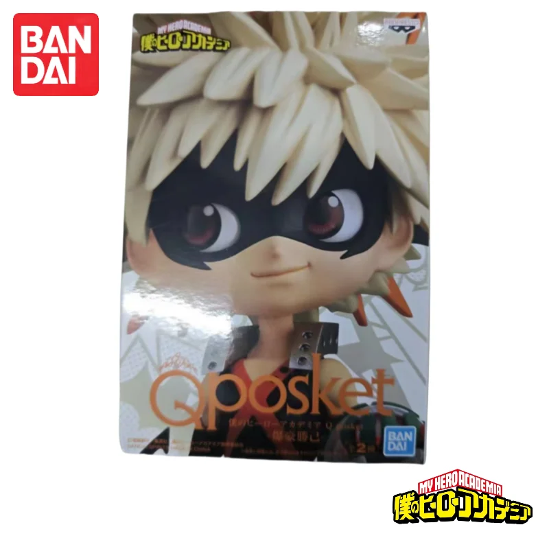 

In Stock Original Bandai Banpresto Anime Characters My Hero Academia Qposket Bakugou Katsuki B Prizes Garage Kit Model