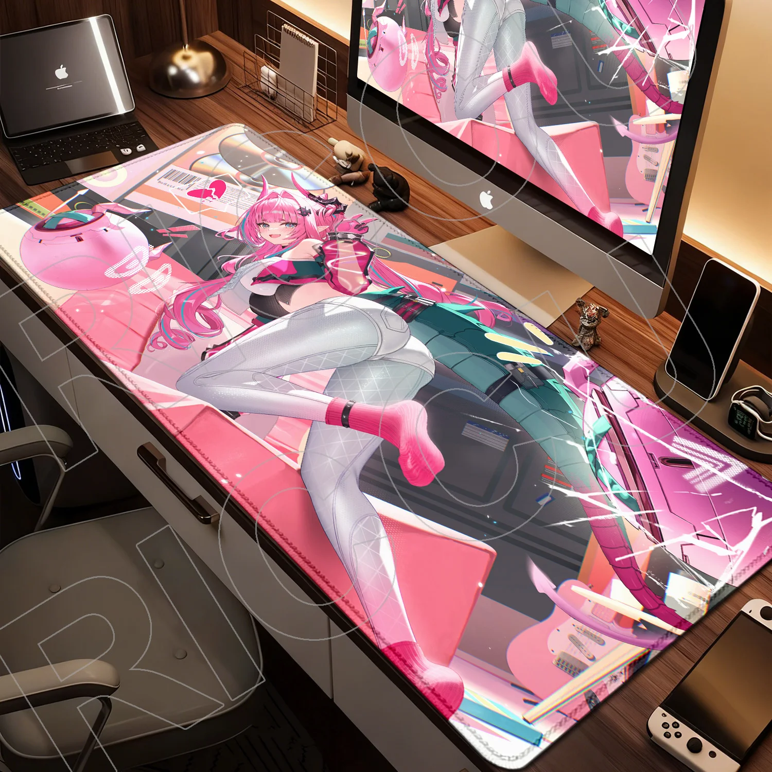 HD Printing XXL Game Anime Arknights Endfield Yvonne Mouse Pad Non-slip Rubber Gamer Computer Desk mat Laptop Office Large pads