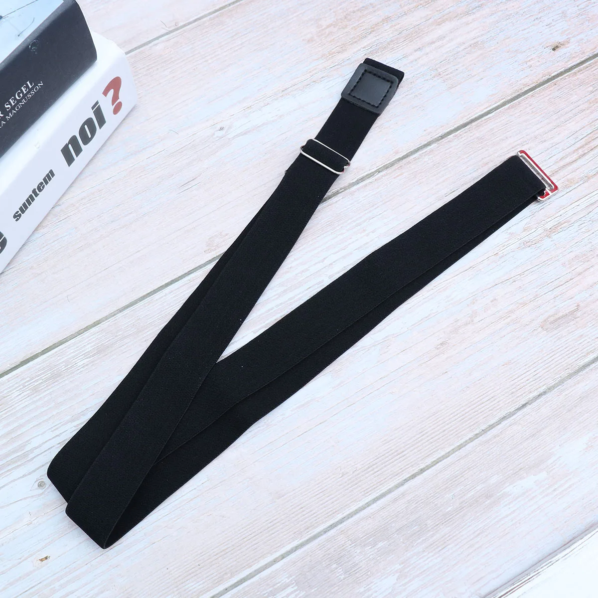 

2Pcs Unisex Adjustable Shirt Stay Belt For Wrinkle Free Experience Durable Anti Slip Clips For Professional Use