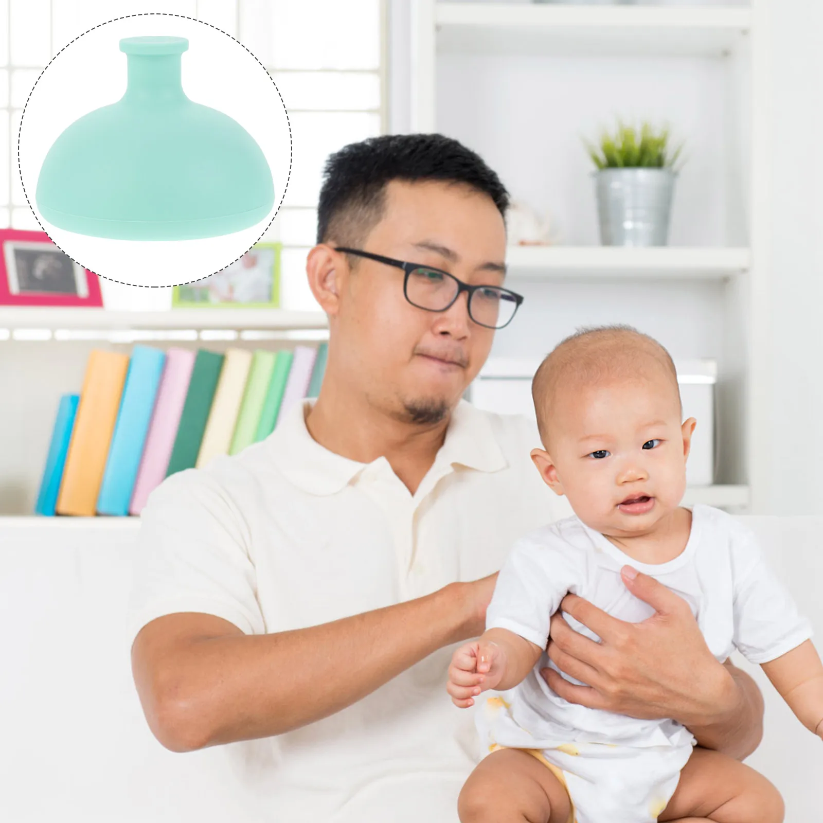 

2 Pcs Baby Back Patter Phlegm Sputum Spitting Helper Hiccup Massager Aldult Silica Gel Silicone Mother