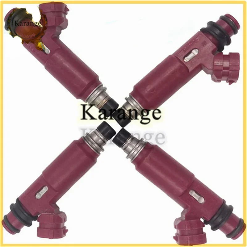 4X NEW 1955003310 195500 3310 195500-3310 Fuel Injector For MAZDA MAZDA3 BK MX5 1.6L 1.8L L4 B6ZE Z681-13-250 Nozzle Injection