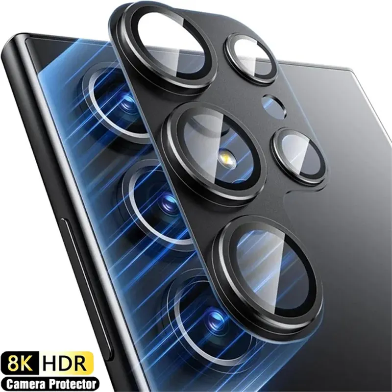 

Metal Camera Lens Protector Glass For Samsung Galaxy S25 Ultra 5G S23 S22 Ultra S24 S23 S25 Plus Full Cover Lens Camera Glass