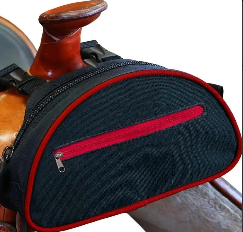 Horse Saddle Bag Western and Endurance Saddle Corner Pack Pocket Horse Saddle Bag Off-Road Riding Horse Gear