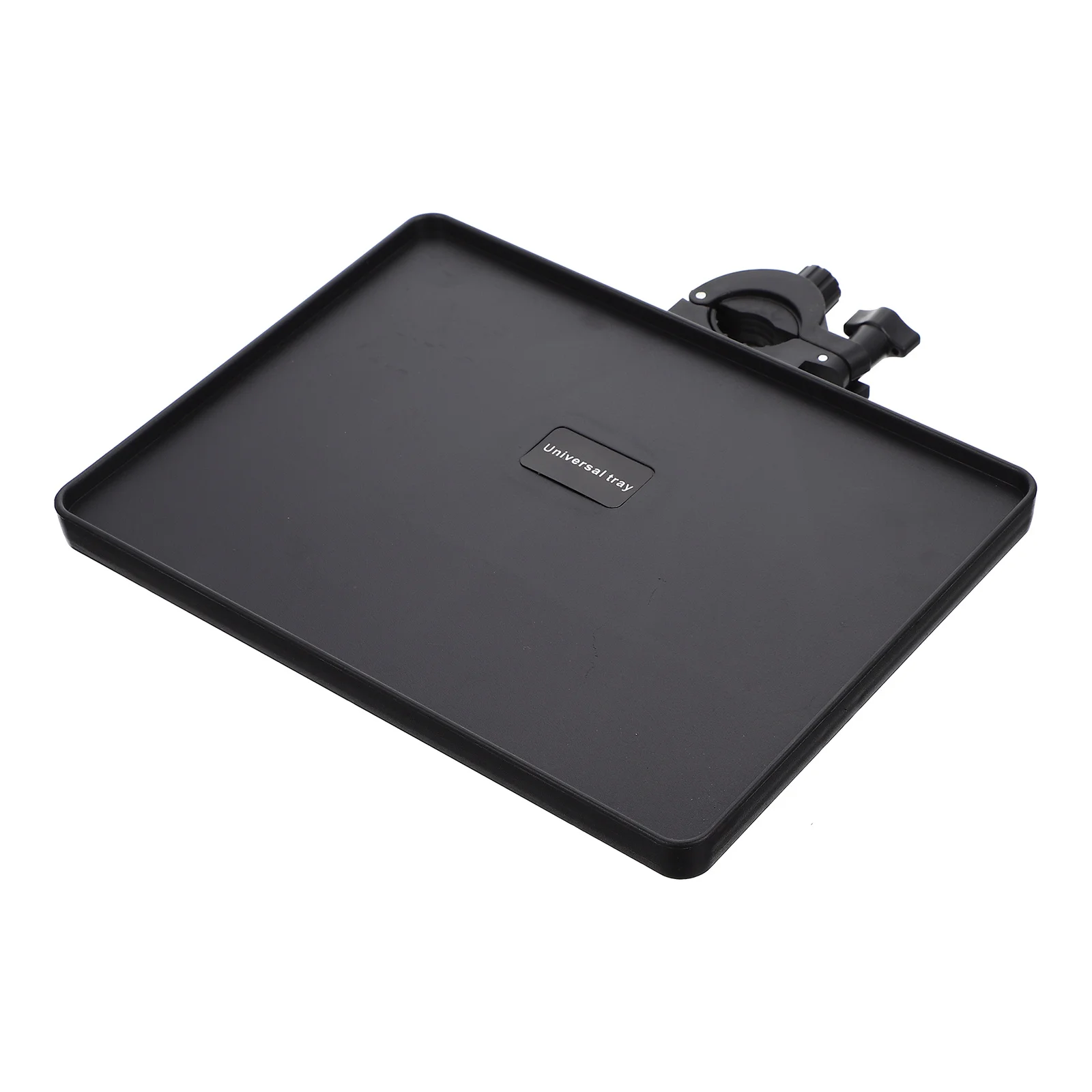 1 قطعة صينية بلاستيكية لحامل الميكروفون قابل للتعديل على حامل بطاقة الصوت، رف البث المباشر مع بناء متين، سطح أملس #4