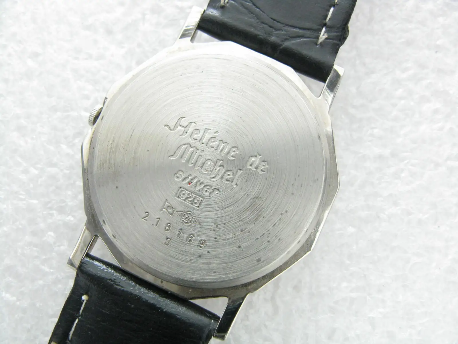 Helene de Michel Japanese 925 sterling silver dodecagonal quartz