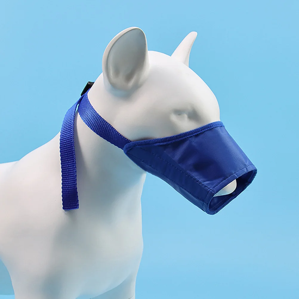 

3pcs Dog Muzzle Anti Barking Anti Biting Adjustable Mouth Cover Oxford Cloth Pet Accessory For Small Medium Large Dogs Pet Dog