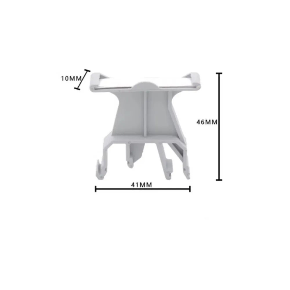10/50PCS KLM-A Marker Holder B1 B2 Marker Clip DIN Rail Mount Marker Tag for UK Terminal Block Accessories