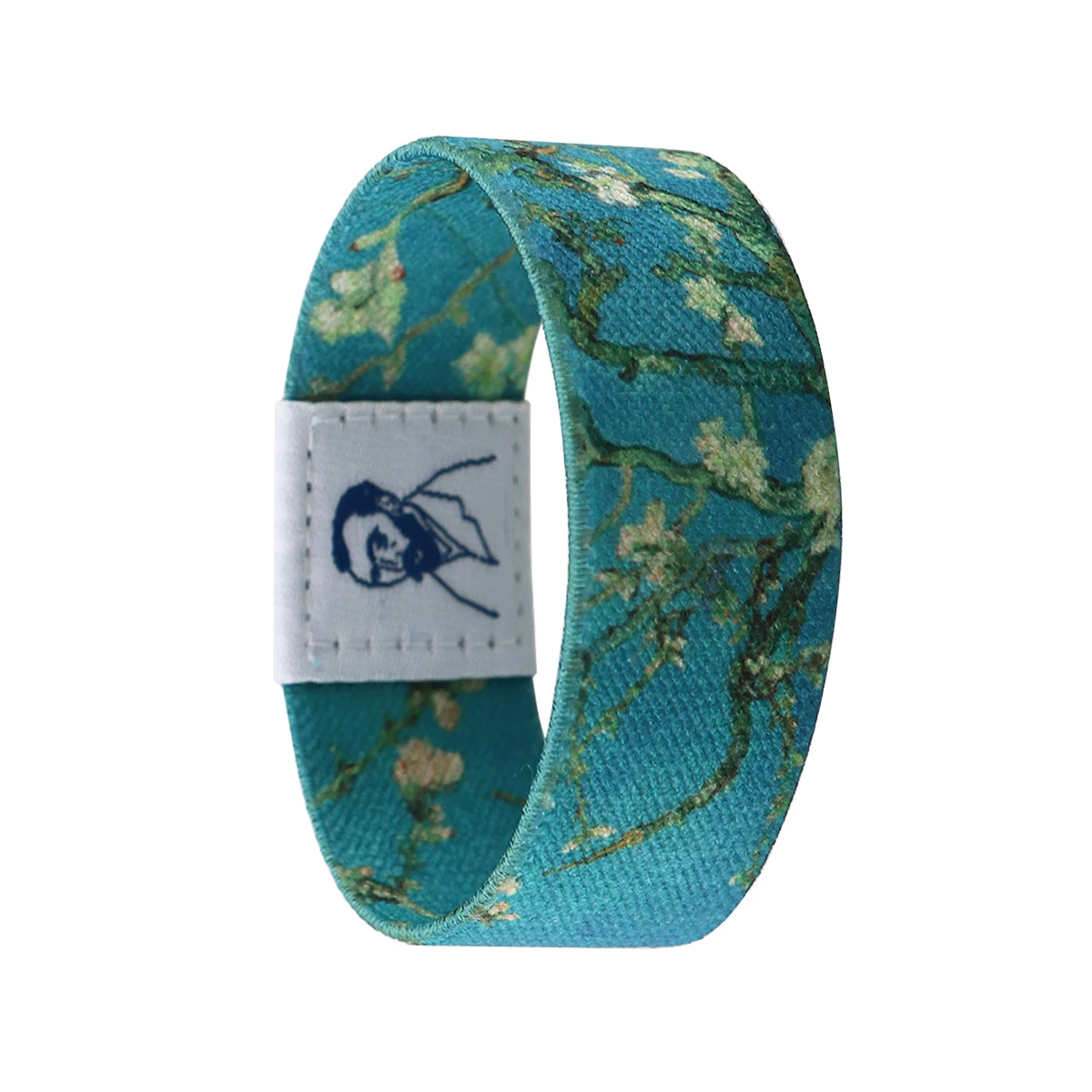 Classic Van Gogh Painting Styles Wide Band Bangles Armband Men Women Stretch Wristband Bracelet Fashion Accessories Gifts