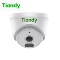 Tiandy TC-C130NAK series 3MP 2.8mmFixed IR Turret Camera audio PoE audio dome camera