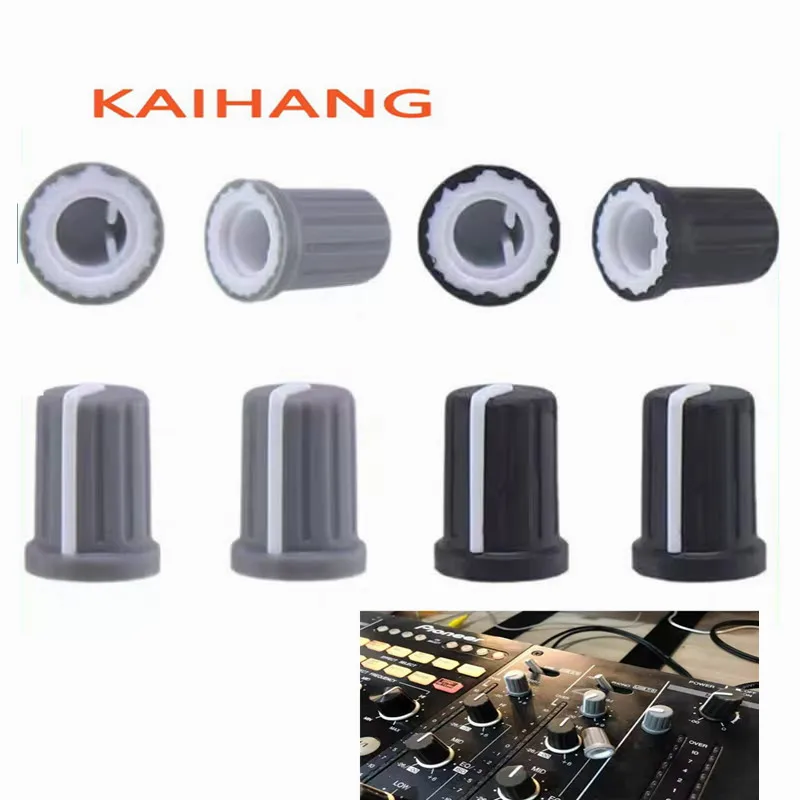 10PCS Replacement Rotary Knob Cap for Pioneer DJM DJ Mixer D-Shaft 12x17mm EQ Gain Volume Trim Knob for DJM-700 ..DDJ Controller