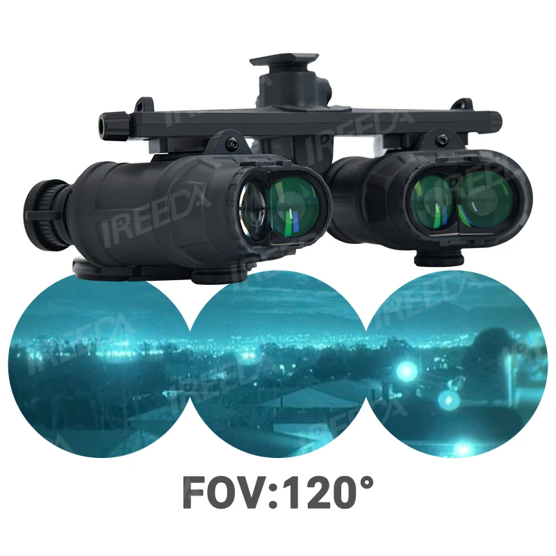 GPNVG18 Four-Eye Night Vision Goggle HD Panoramic 120° Wide Field of View Stock