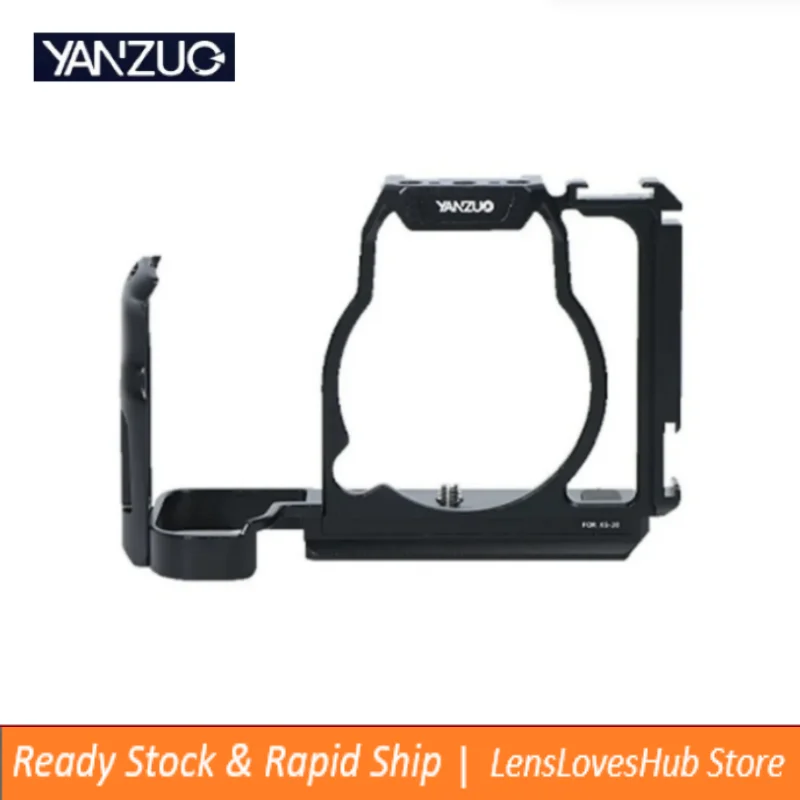 

YANZUO Camera Cage for Fujifilm XS10 XS20 Camera Cold Shoe Mount Microphone LED Light Vlog Accessory Case