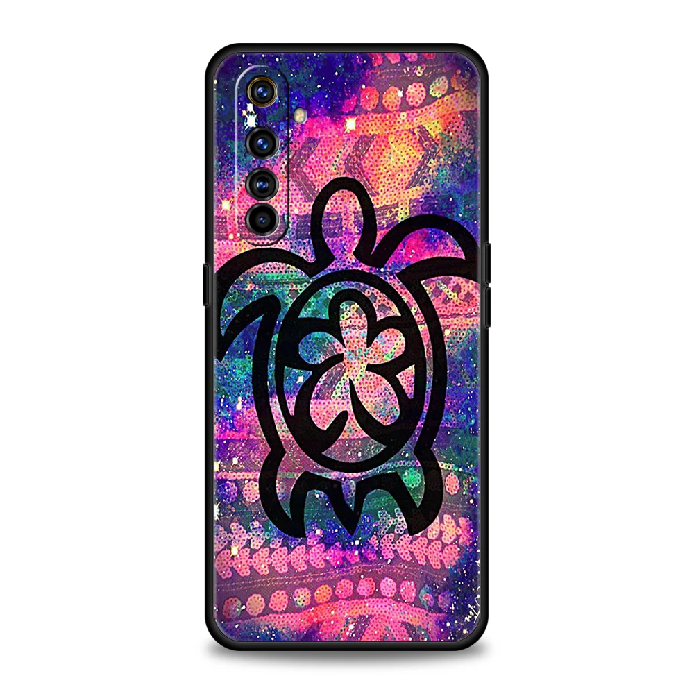 Little Turtle Phone Case for Oppo A17 A12 A57 A74 A16 Find X5 X6 A52 A53 A54 A15 Reno 6 Z 7 Pro A9 2020 5G Silicone Shell Capas