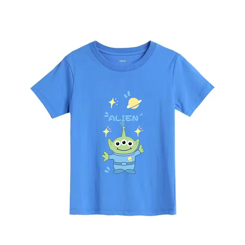2025 قصة لعبة الكرتون طباعة الصيف الأولاد ملابس رياضية قميص غير رسمي للأطفال قصيرة الأكمام تي شيرت هدية عيد ميلاد #5