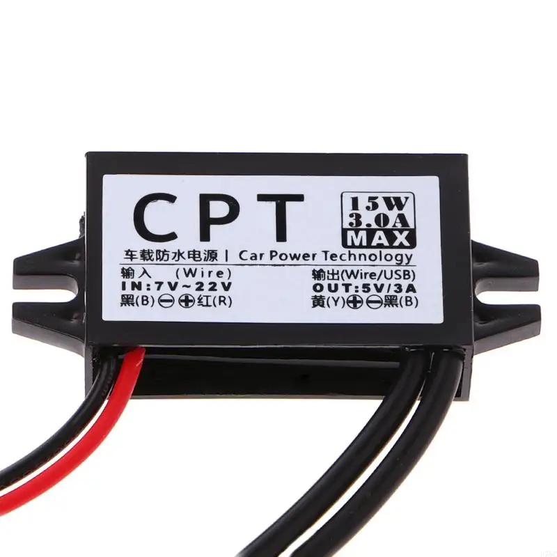 Bộ chuyển đổi U75C 12V đến 5V 3A Double 2 USB để tự động điều chỉnh điện áp Bước xuống