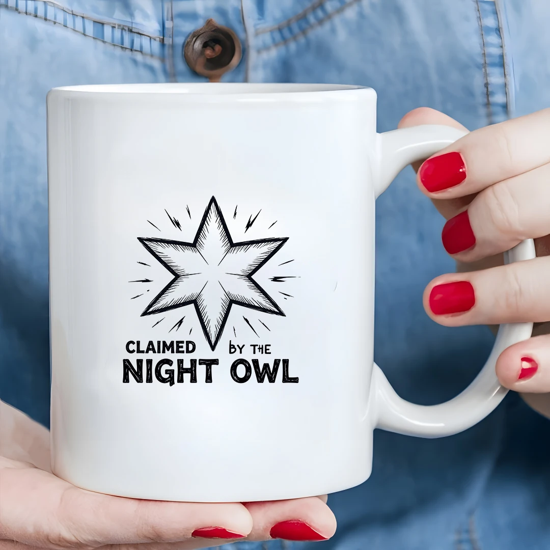 

Cat Nite Exclusive Hand-Drawn Pentagram 11oz Mug Kids & Office Cold & Hot Beverage Cup Essential Christmas Gift