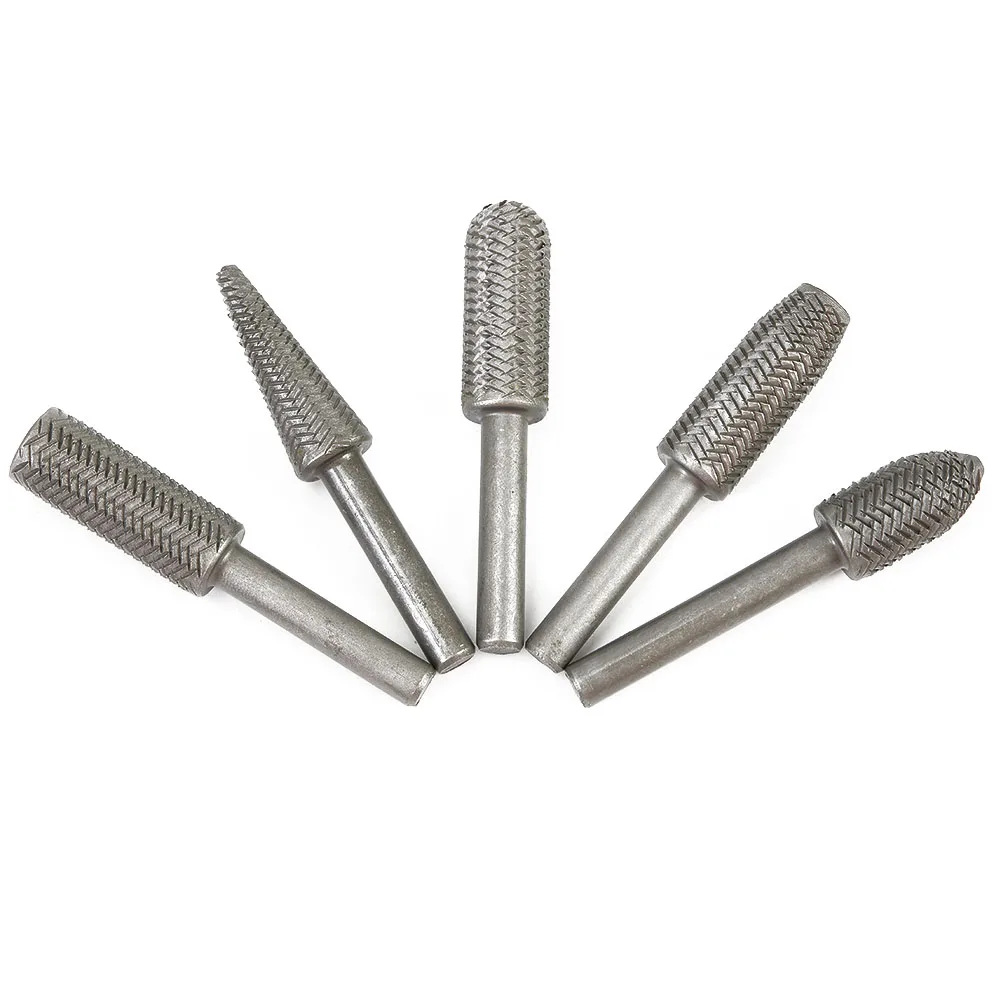 High Quality Rotary Rasp Total Length 6cm Shaping Of Steel Heat Treated High Carbon Steel Router Grinding Burr